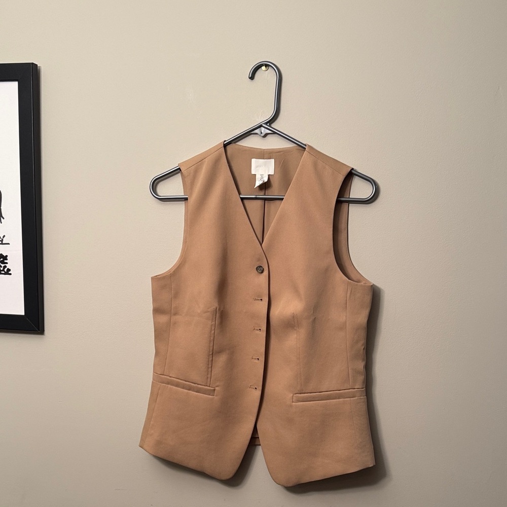 H&M Camel Women's Tailored Vest
